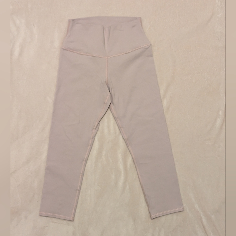 Alo Light Pink Cropped Legging, sz Small
